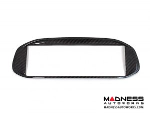 Alfa Romeo 4C Carbon Fiber Radio Cover Frame 